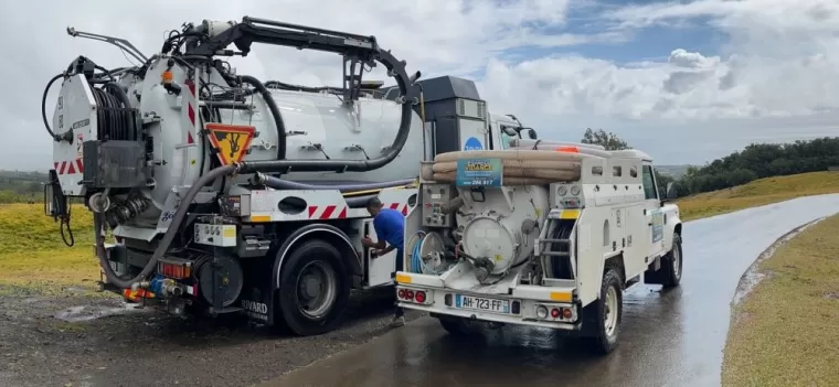 Entreprise de curage pour hydrocurage, Saint-Pierre, EXPRESS VIDANGE